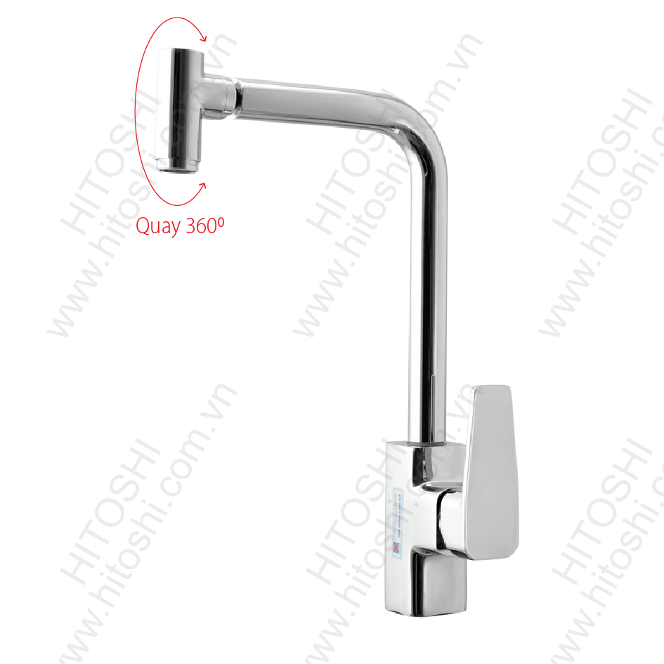 Vòi bếp nóng lạnh gắn chậu - HT612